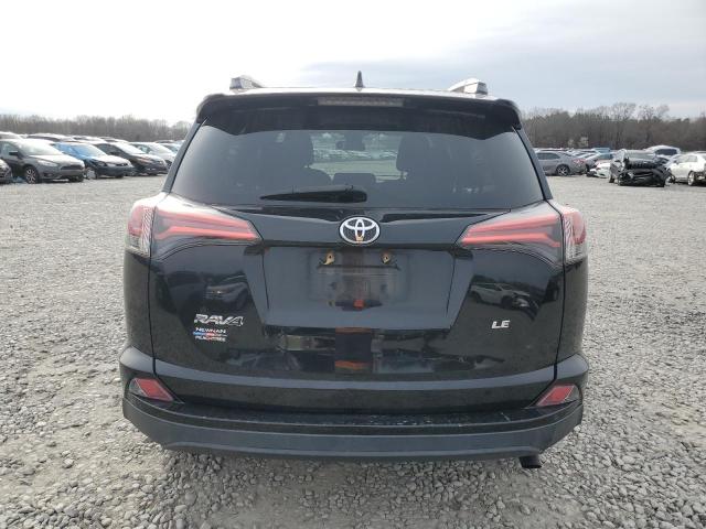 2T3ZFREV9JW491728 - 2018 TOYOTA RAV4 LE BLACK photo 6