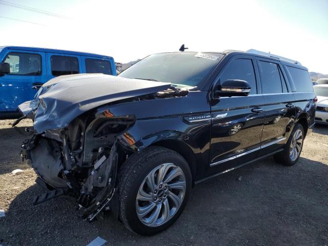 5LMJJ3NT5NEL10637 - 2022 LINCOLN NAVIGATOR L BLACK photo 1