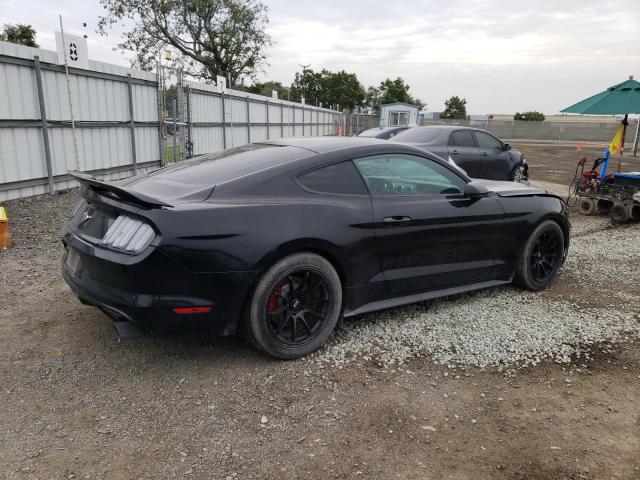 1FA6P8AM4G5215616 - 2016 FORD MUSTANG BLACK photo 3