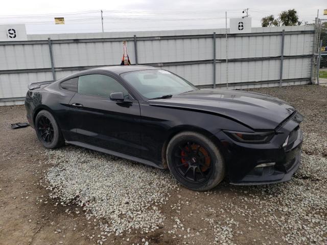 1FA6P8AM4G5215616 - 2016 FORD MUSTANG BLACK photo 4