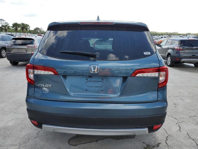 5FNYF5H34KB033391 - 2019 HONDA PILOT EX TEAL photo 6