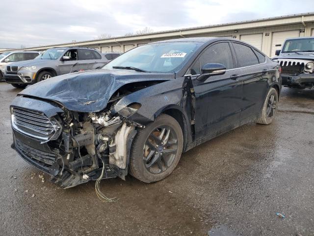 3FA6P0H77GR142109 - 2016 FORD FUSION SE BLACK photo 1