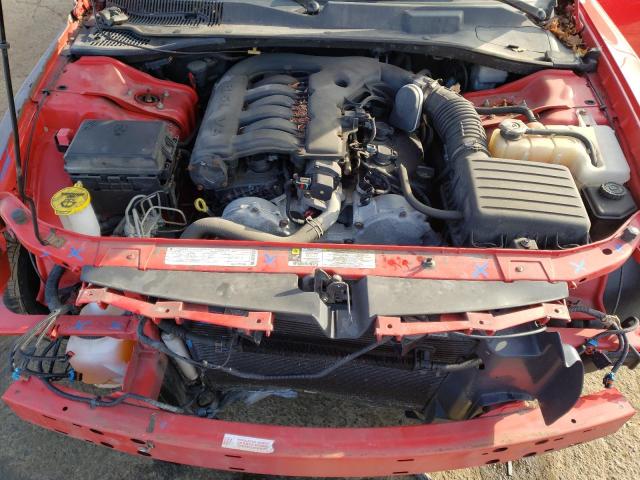 2B3KA33V09H586384 - 2009 DODGE CHARGER SXT RED photo 11