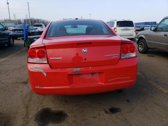 2B3KA33V09H586384 - 2009 DODGE CHARGER SXT RED photo 6