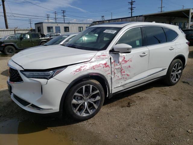 5J8YD9H48NL011757 - 2022 ACURA MDX TECHNOLOGY WHITE photo 1