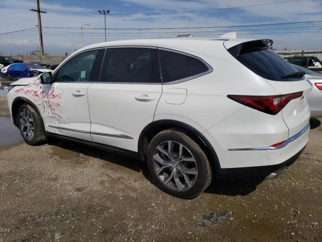 5J8YD9H48NL011757 - 2022 ACURA MDX TECHNOLOGY WHITE photo 2