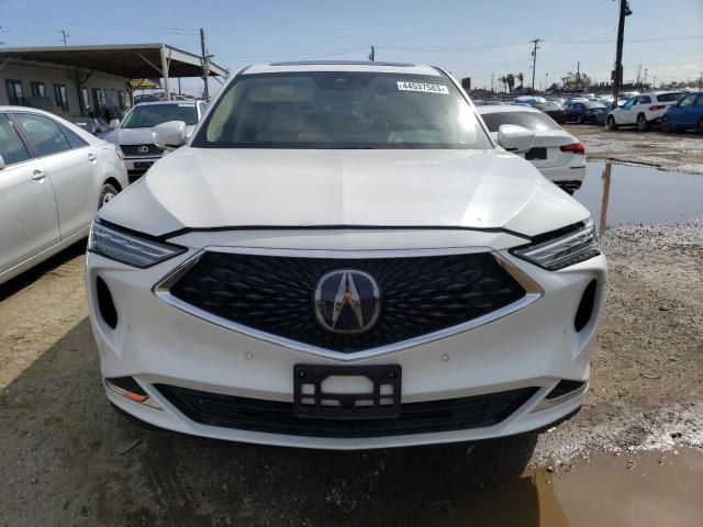5J8YD9H48NL011757 - 2022 ACURA MDX TECHNOLOGY WHITE photo 5