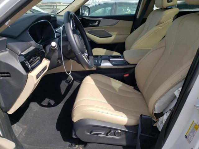 5J8YD9H48NL011757 - 2022 ACURA MDX TECHNOLOGY WHITE photo 7