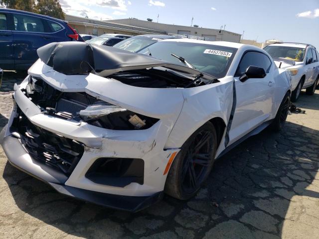 1G1FJ1R60J0174519 - 2018 CHEVROLET CAMARO ZL1 WHITE photo 1