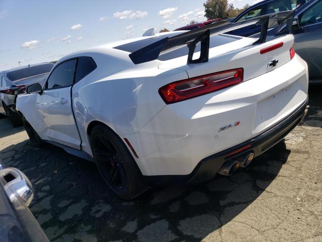 1G1FJ1R60J0174519 - 2018 CHEVROLET CAMARO ZL1 WHITE photo 2