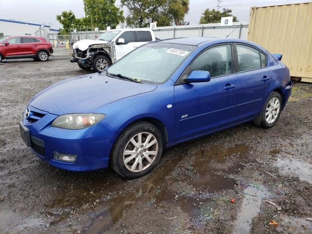 JM1BK323871700123 - 2007 MAZDA 3 S BLUE photo 1