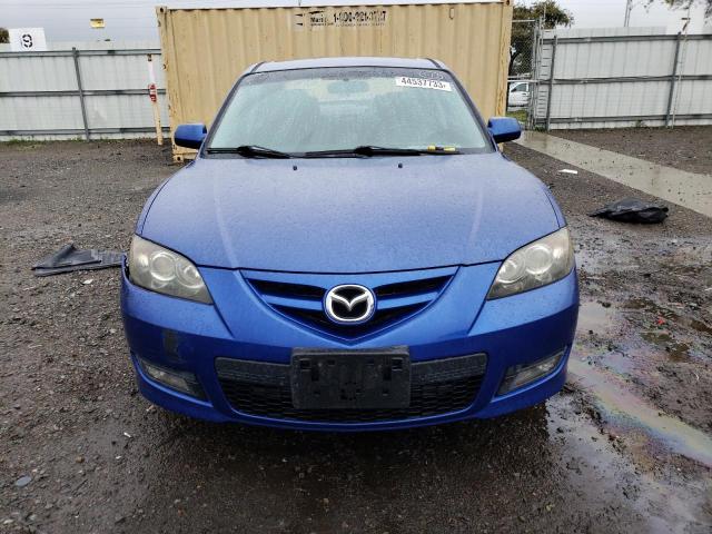 JM1BK323871700123 - 2007 MAZDA 3 S BLUE photo 5