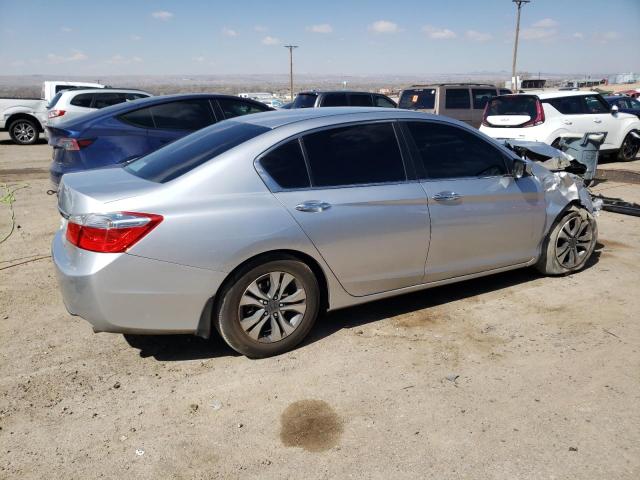 1HGCR2F38DA240026 - 2013 HONDA ACCORD LX SILVER photo 3