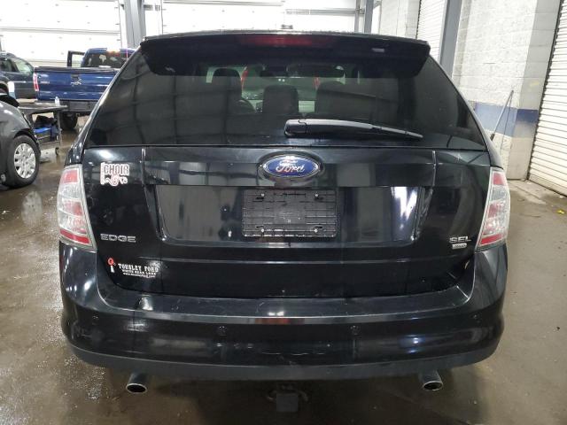 2FMDK48C77BB40598 - 2007 FORD EDGE SEL BLACK photo 6