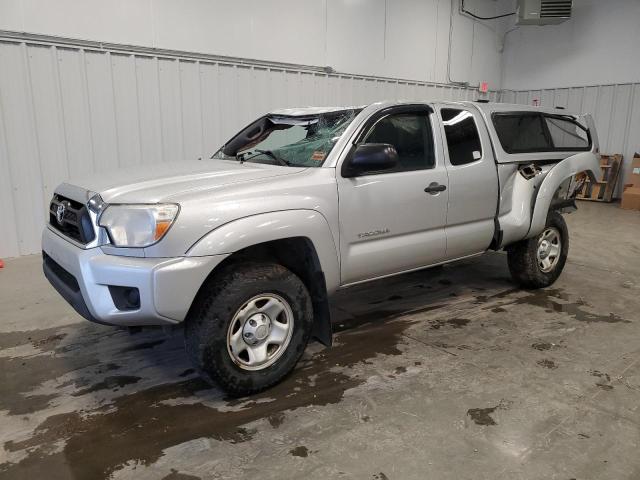 5TFUX4EN4DX016563 - 2013 TOYOTA TACOMA ACCESS CAB SILVER photo 1