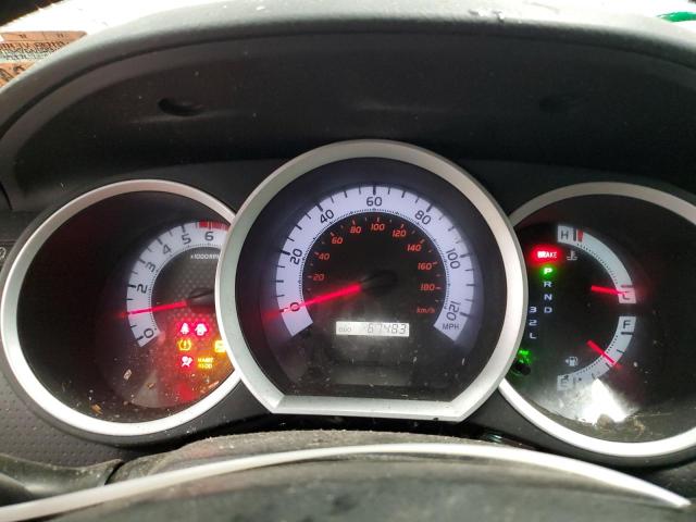 5TFUX4EN4DX016563 - 2013 TOYOTA TACOMA ACCESS CAB ვერცხლისფერი ფოტო 9