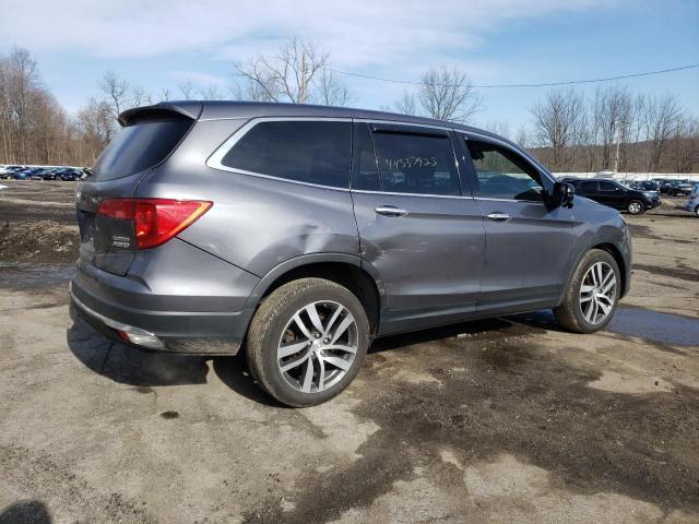 5FNYF6H93GB060342 - 2016 HONDA PILOT TOURING GRAY photo 3