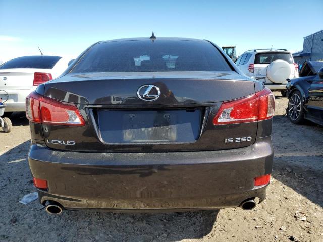 JTHBF5C2XC5165853 - 2012 LEXUS IS 250 BROWN photo 6