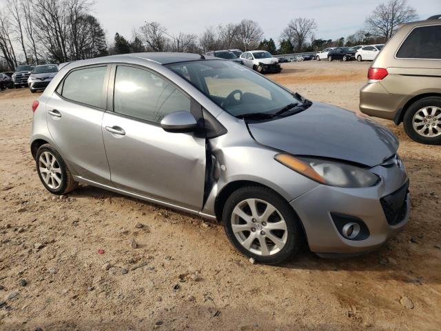 JM1DE1LY5C0135795 - 2012 MAZDA MAZDA2 GRAY photo 4