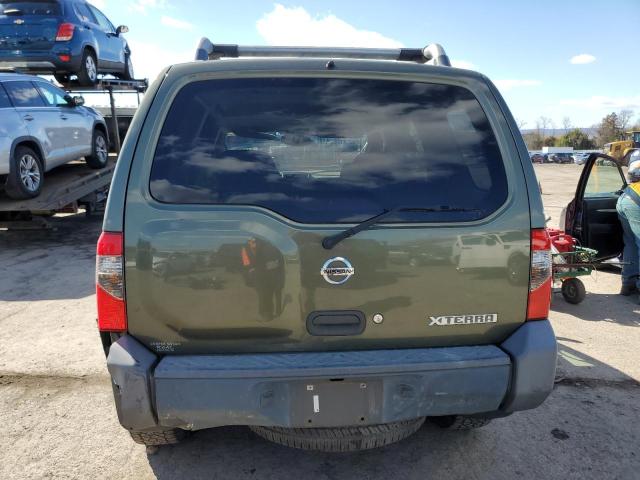 5N1ED28Y14C651976 - 2004 NISSAN XTERRA XE GREEN photo 6