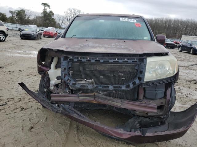 5FNYF4H45AB020246 - 2010 HONDA PILOT EX BURGUNDY photo 5