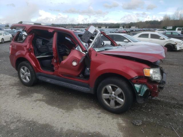 1FMCU04G39KD14151 - 2009 FORD ESCAPE LIMITED RED photo 4