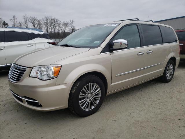 2C4RC1CG1ER409196 - 2014 CHRYSLER TOWN & COU TOURING L BEIGE photo 1