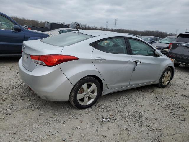 KMHDH4AE8DU005694 - 2013 HYUNDAI ELANTRA GLS SILVER photo 3