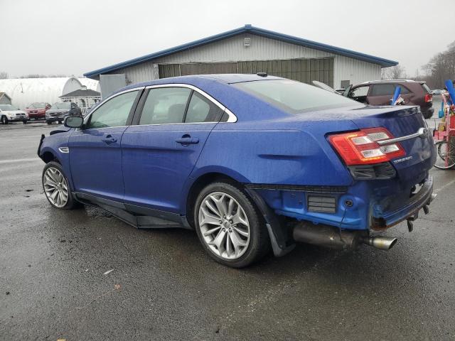 1FAHP2F8XDG110791 - 2013 FORD TAURUS LIMITED BLUE photo 2