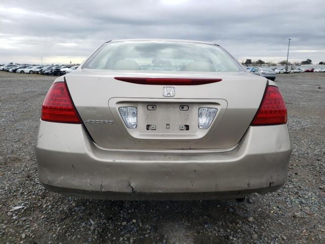 JHMCM56147C013209 - 2007 HONDA ACCORD VALUE TAN photo 6