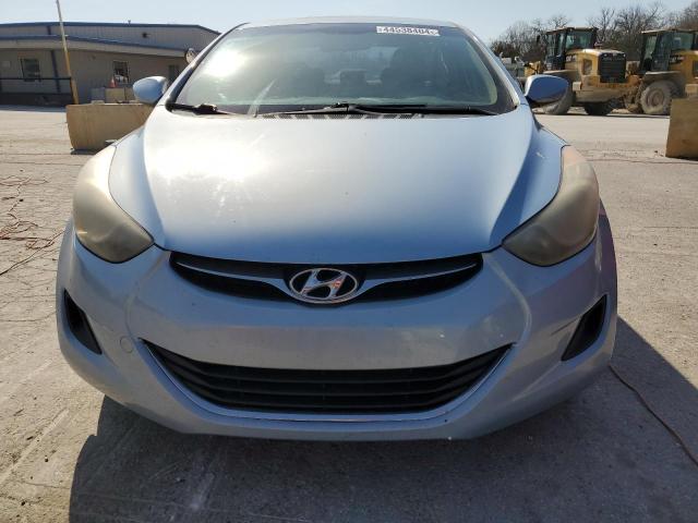 KMHDH4AE3CU404270 - 2012 HYUNDAI ELANTRA GLS BLUE photo 5