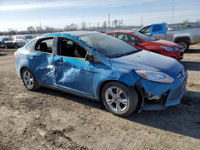 1FADP3F25EL155114 - 2014 FORD FOCUS SE BLUE photo 4