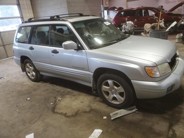 JF1SF65692H750188 - 2002 SUBARU FORESTER S SILVER photo 4