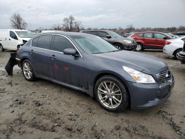 JNKBV61F18M277162 - 2008 INFINITI G35 BLUE photo 4