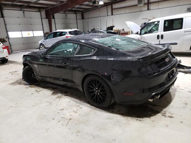 1FA6P8CF4J5164785 - 2018 FORD MUSTANG GT BLACK photo 2