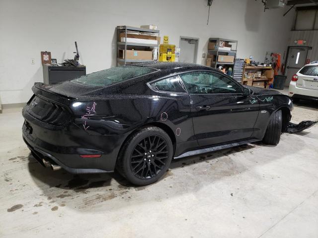 1FA6P8CF4J5164785 - 2018 FORD MUSTANG GT BLACK photo 3