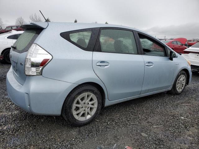 JTDZN3EU9E3309915 - 2014 TOYOTA PRIUS V BLUE photo 3