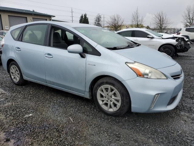 JTDZN3EU9E3309915 - 2014 TOYOTA PRIUS V BLUE photo 4