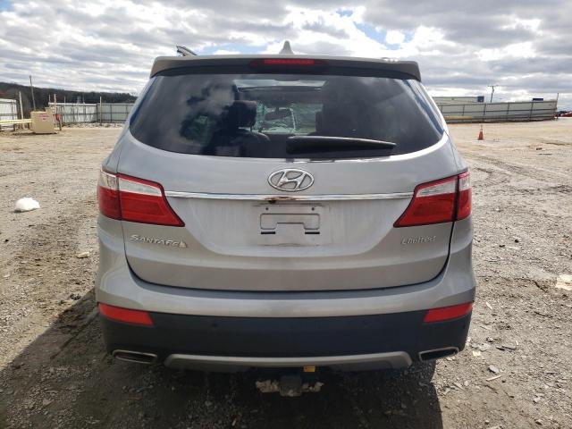 KM8SR4HF8EU075278 - 2014 HYUNDAI SANTA FE GLS SILVER photo 6