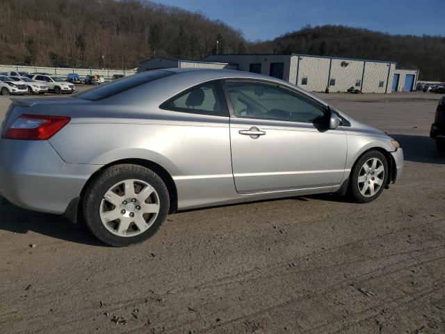 2HGFG12668H567741 - 2008 HONDA CIVIC LX SILVER photo 3