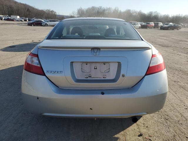 2HGFG12668H567741 - 2008 HONDA CIVIC LX SILVER photo 6