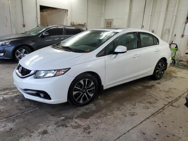 19XFB2F91DE036783 - 2013 HONDA CIVIC EXL თეთრი ფოტო 1