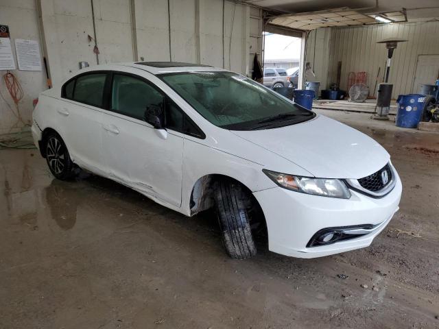 19XFB2F91DE036783 - 2013 HONDA CIVIC EXL WHITE photo 4