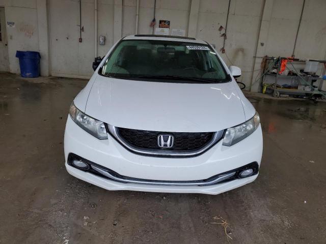 19XFB2F91DE036783 - 2013 HONDA CIVIC EXL თეთრი ფოტო 5