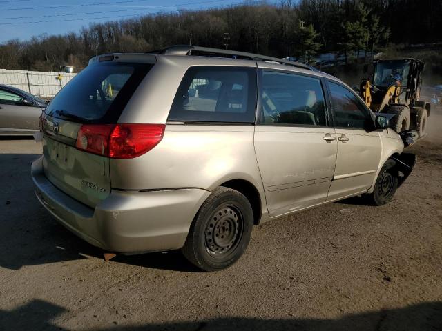 5TDZA23CX6S495447 - 2006 TOYOTA SIENNA CE GOLD photo 3