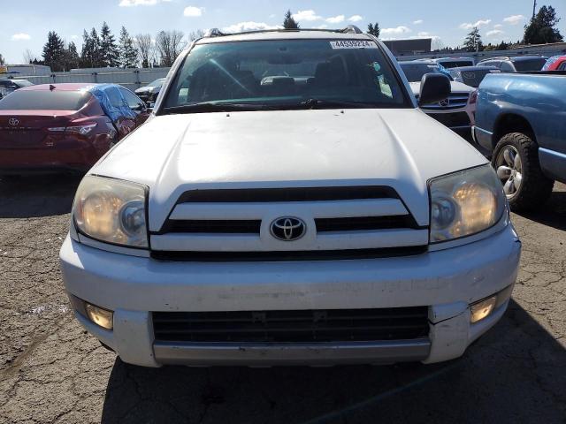 JTEBU14R640036059 - 2004 TOYOTA 4RUNNER SR5 WHITE photo 5