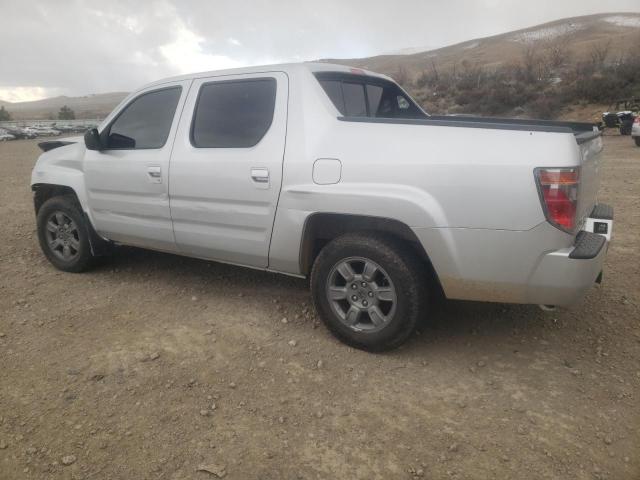 2HJYK16307H525176 - 2007 HONDA RIDGELINE RTX SILVER photo 2