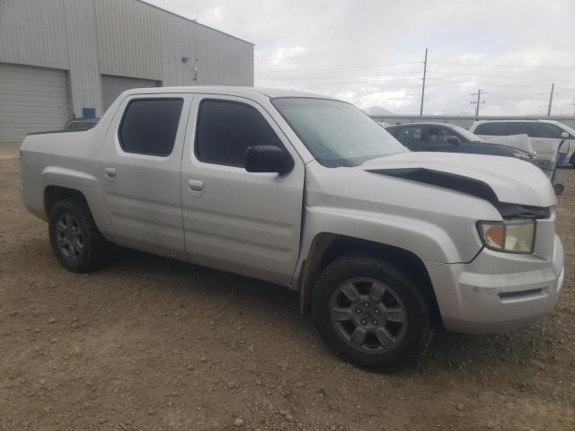 2HJYK16307H525176 - 2007 HONDA RIDGELINE RTX SILVER photo 4