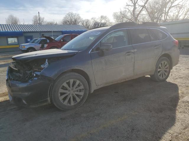 4S4BSANC2G3359012 - 2016 SUBARU OUTBACK 2.5I LIMITED BLUE photo 1