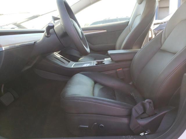 5YJ3E1EAXNF288253 - 2022 TESLA MODEL 3 WHITE photo 7